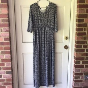 Chris & Carol maxi dress with pockets